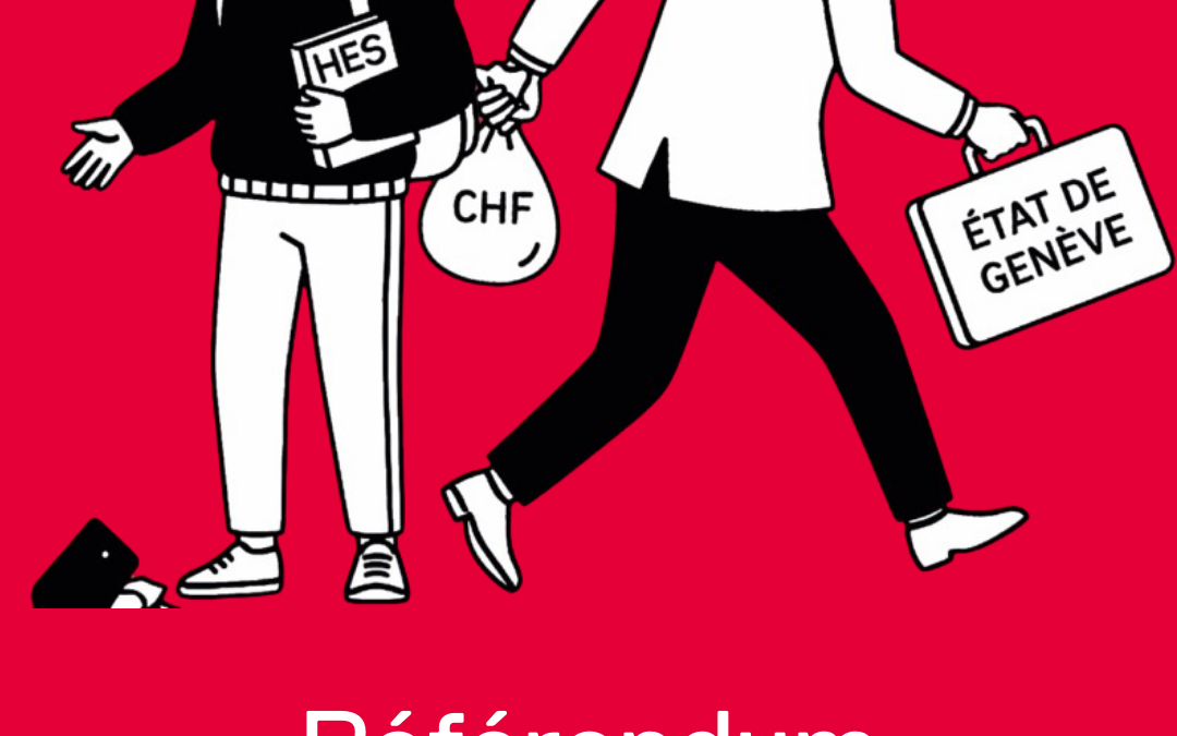 Référendum HES-SO Genève : NON aux coupes dans la formation