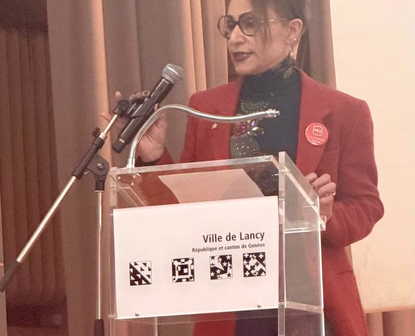 Rojava : Bouquet Karabil et des camarades portent l’exigence de solidarité au congrès du PS genevois