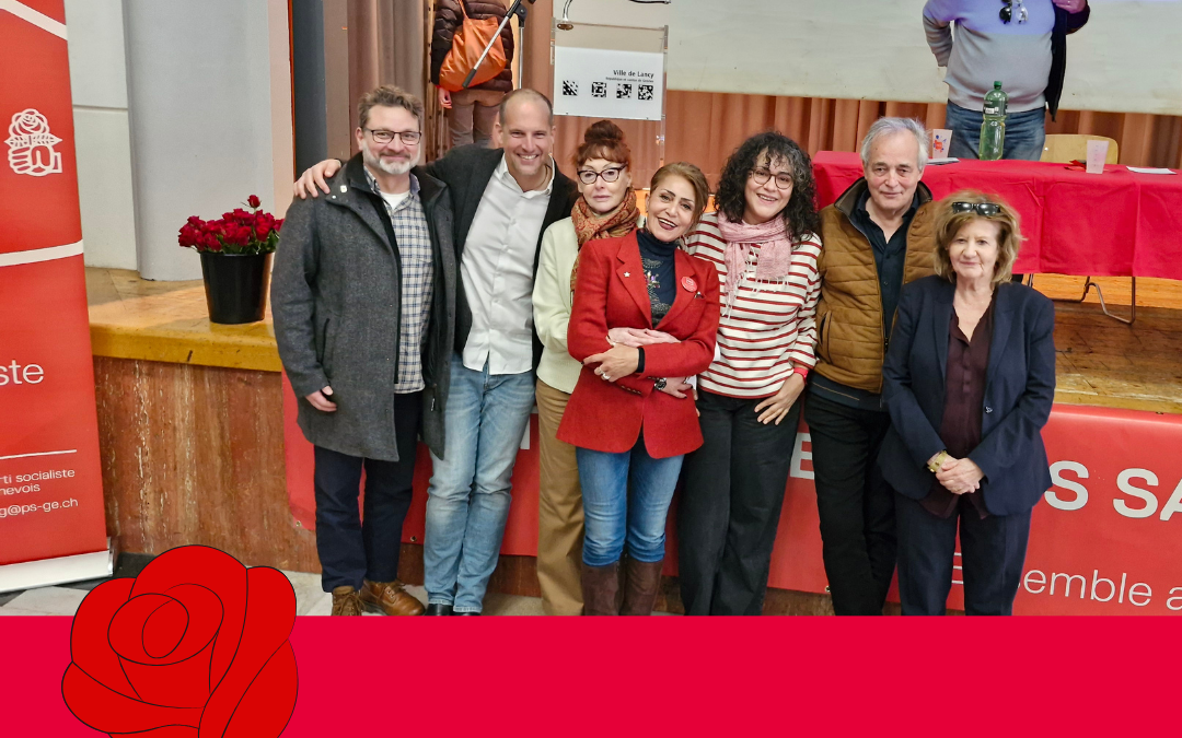 Les socialistes de Carouge au Congrès annuel du PS genevois